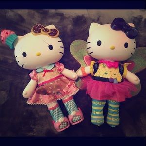 Hello kitty doll set